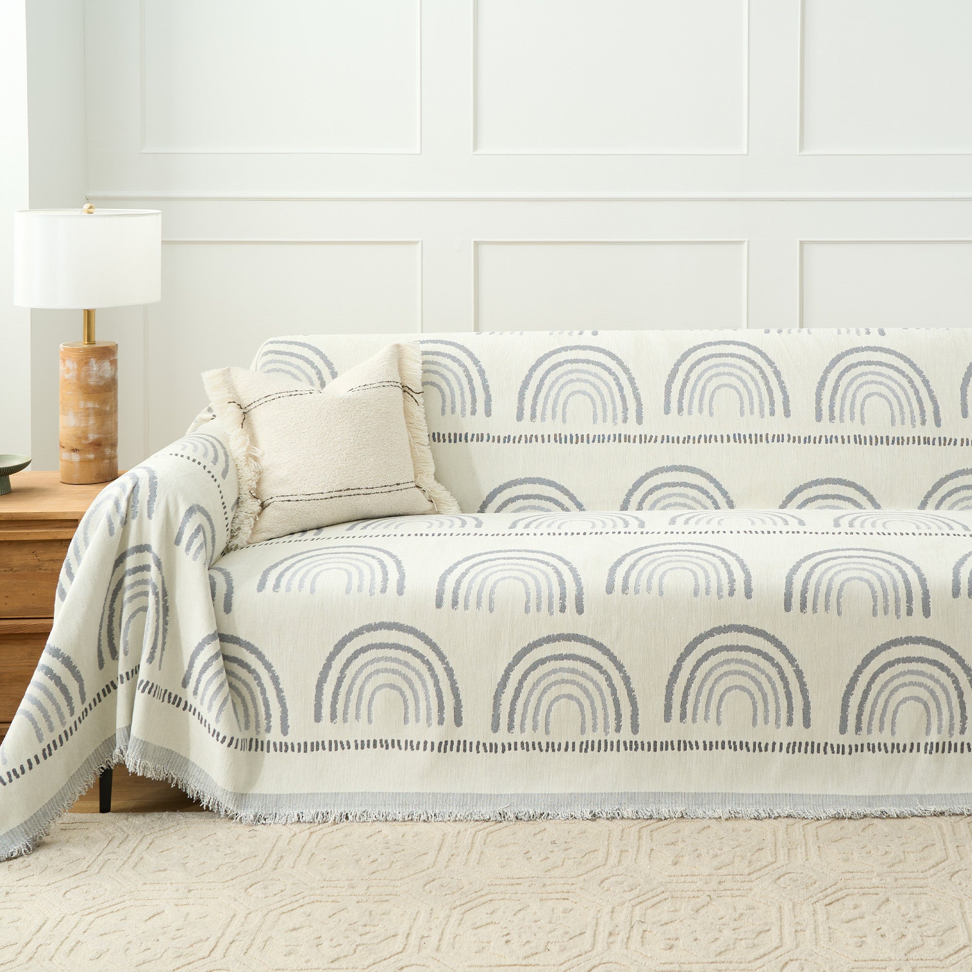 Reversible Mountain Landscape Sofa Cover - Limited Time Offer