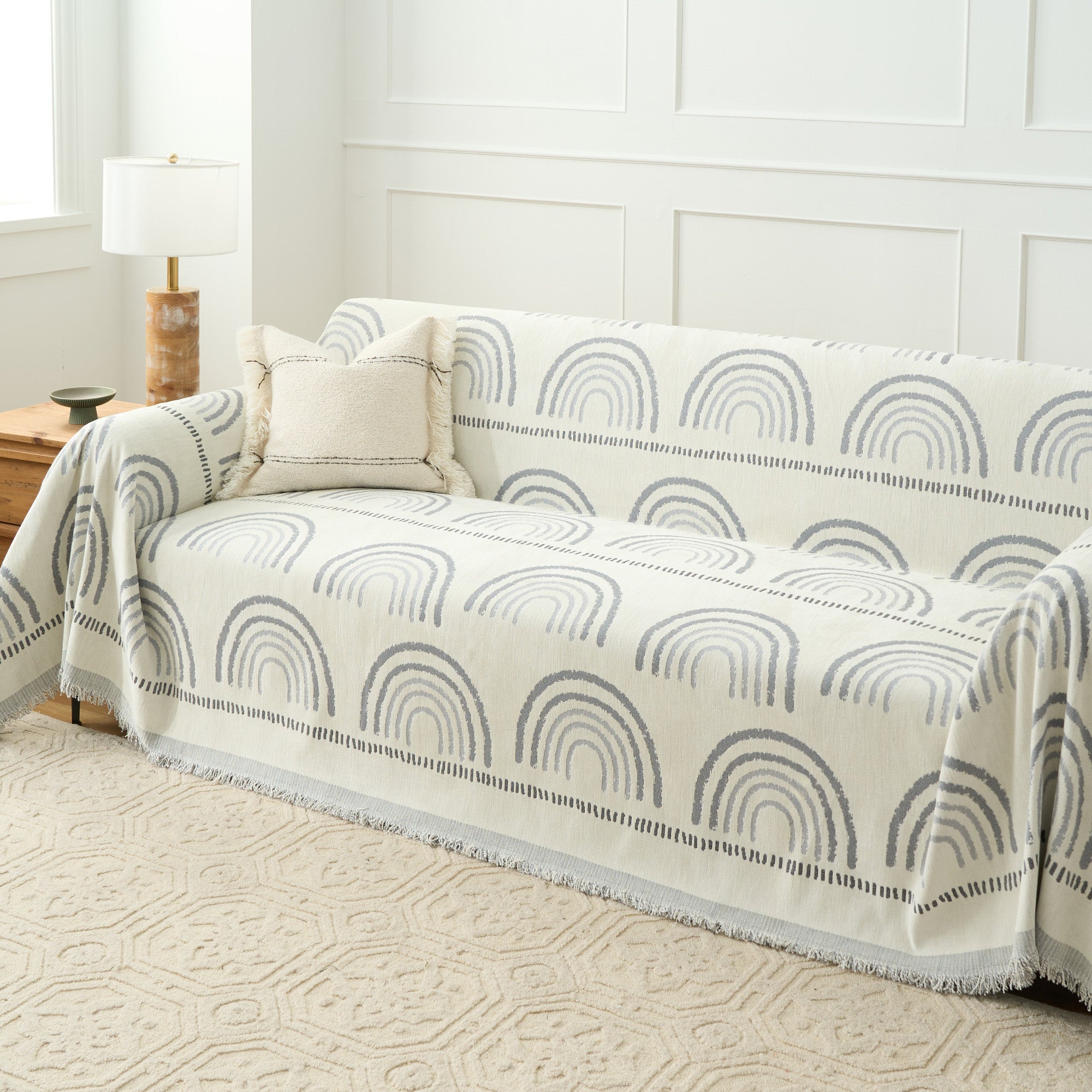 Reversible Mountain Landscape Sofa Cover - Limited Time Offer