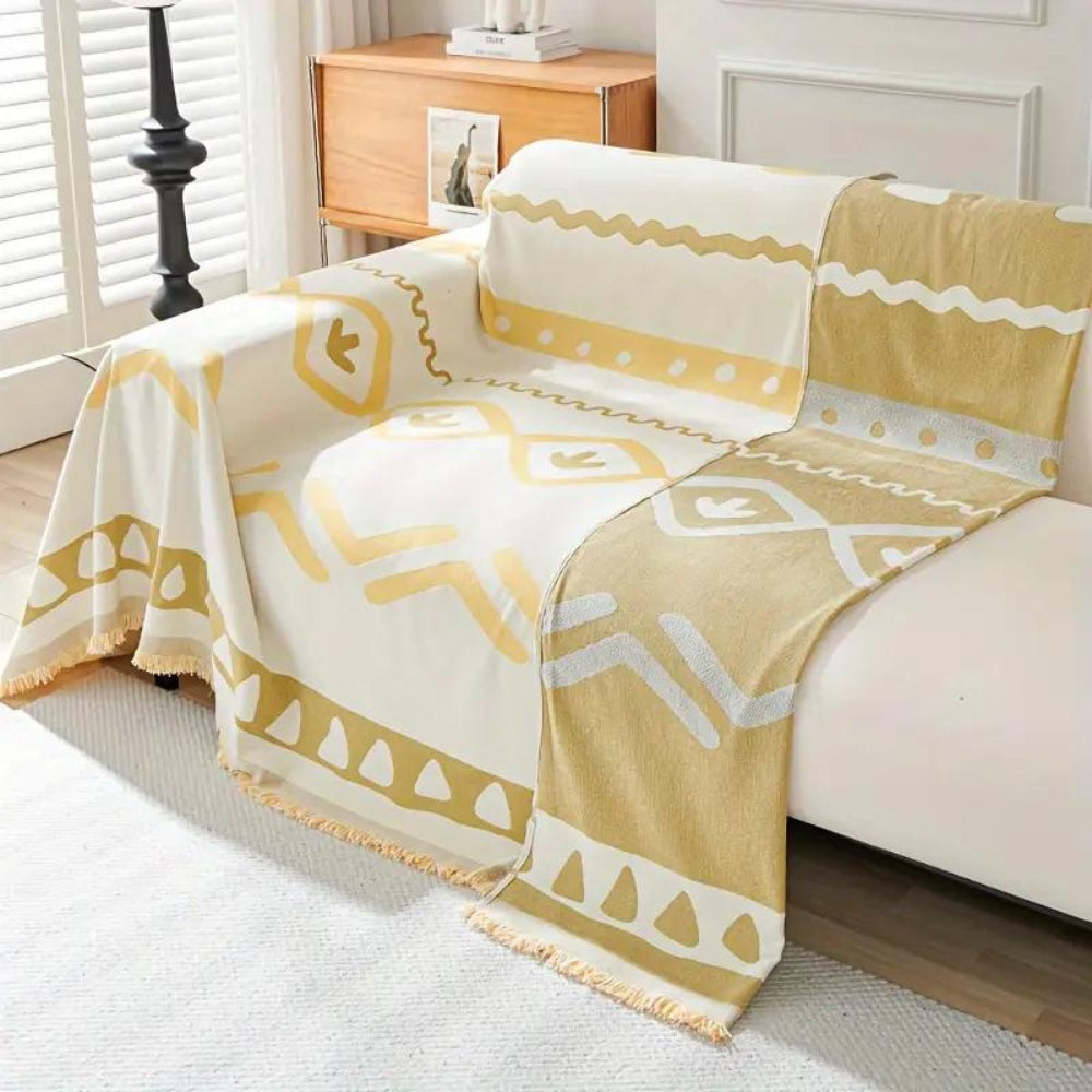 Bohemian Reversible Couch Cover
