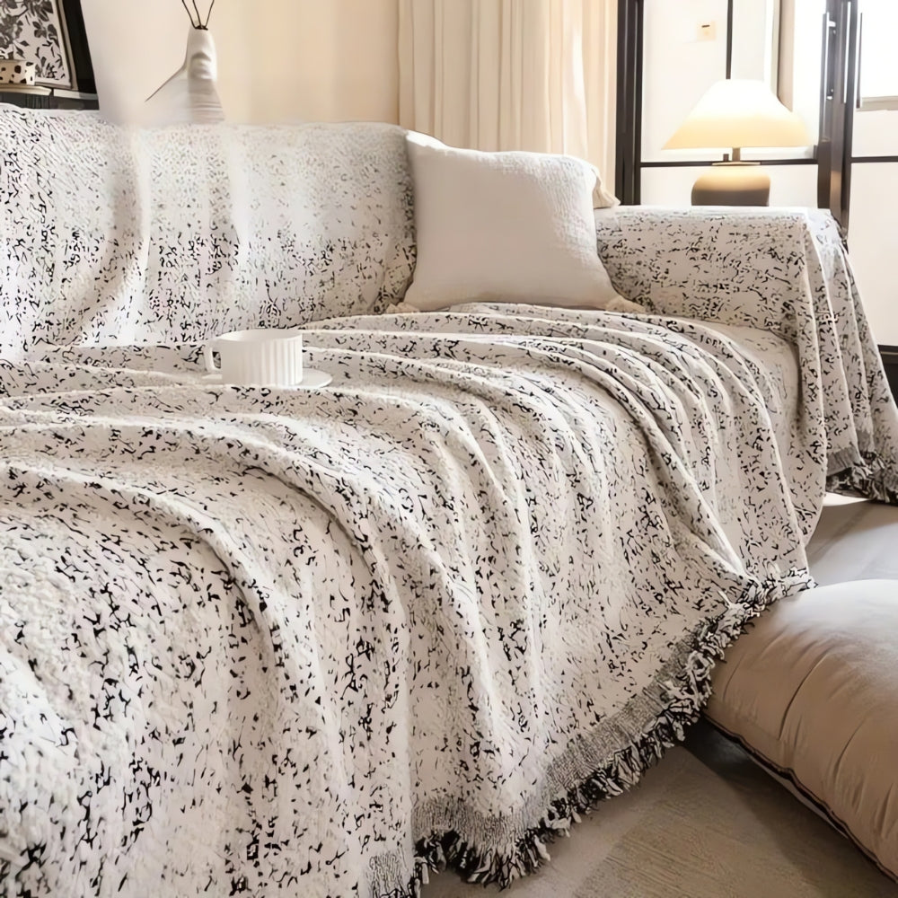 Nordic Speckle Reversible Couch Cover