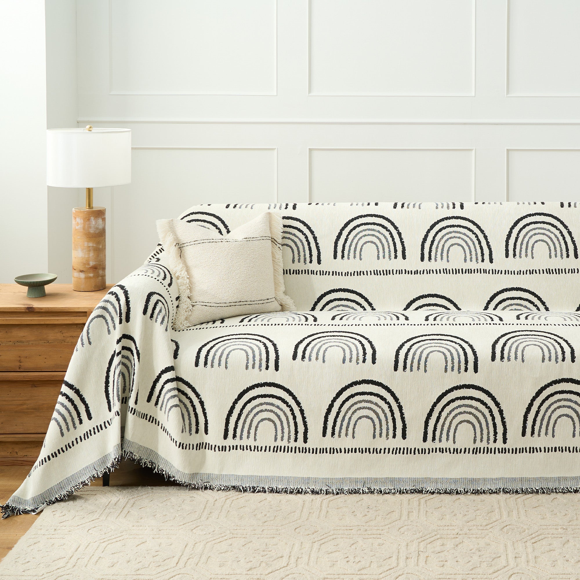 Reversible Mountain Landscape Sofa Cover - Limited Time Offer