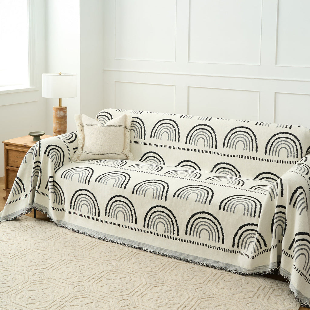 Reversible Mountain Landscape Sofa Cover - Limited Time Offer