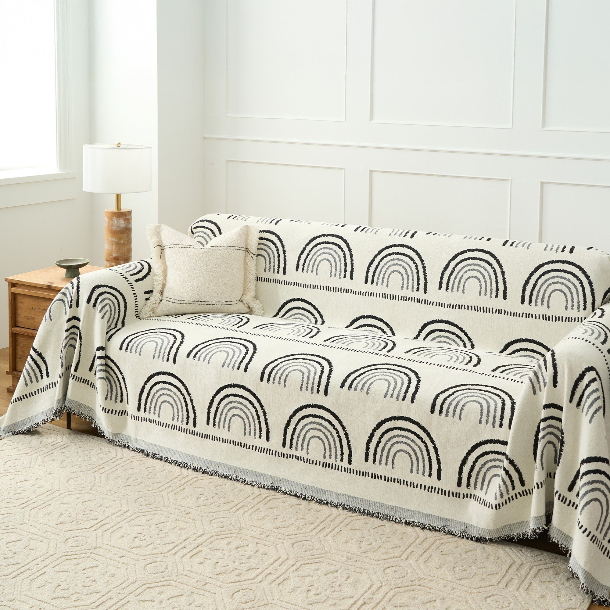 Reversible Mountain Landscape Sofa Cover - Limited Time Offer