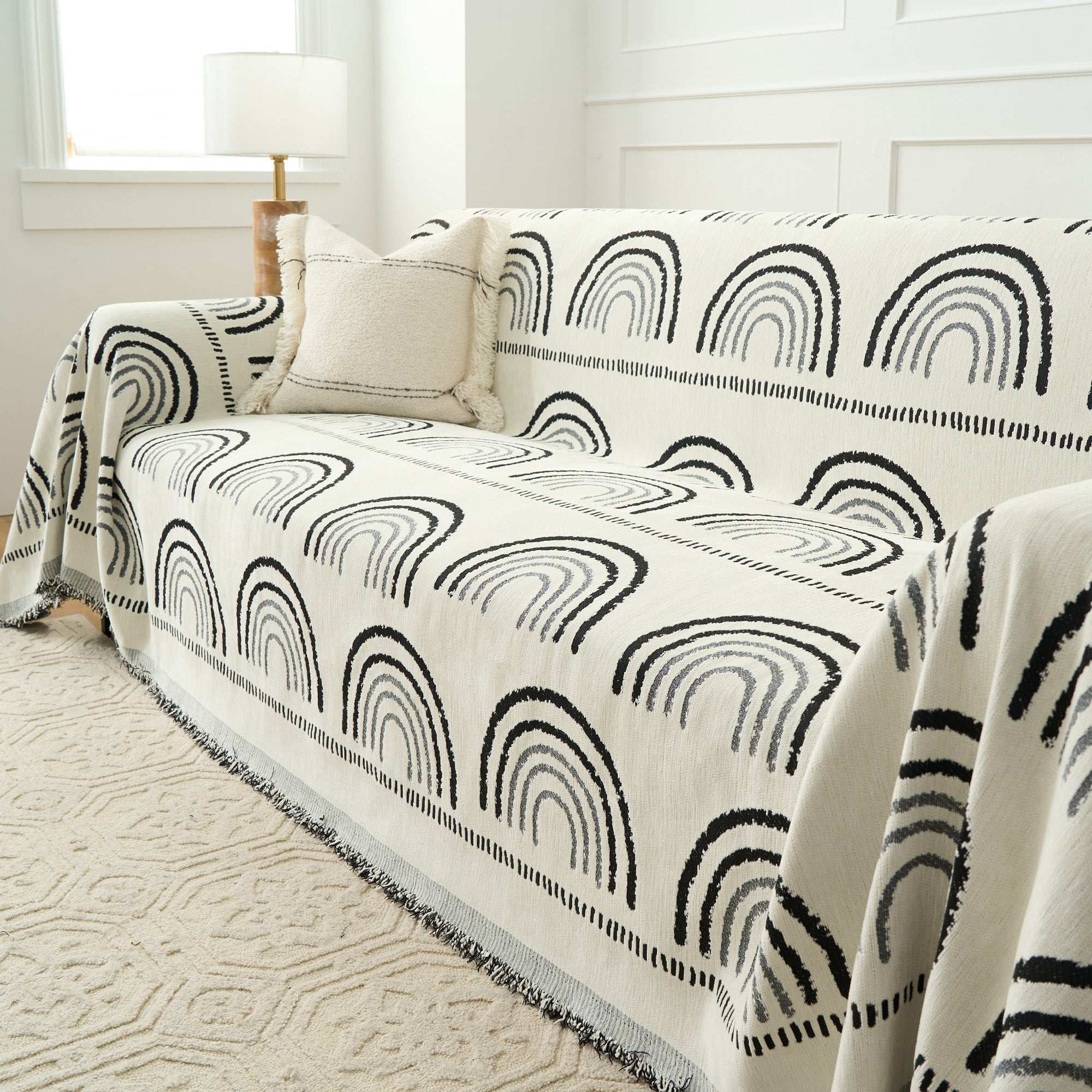 Reversible Mountain Landscape Sofa Cover - Limited Time Offer