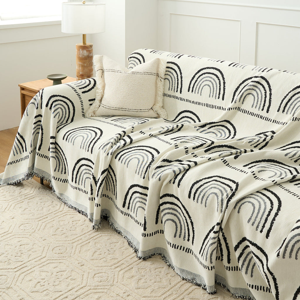 Reversible Mountain Landscape Sofa Cover - Limited Time Offer