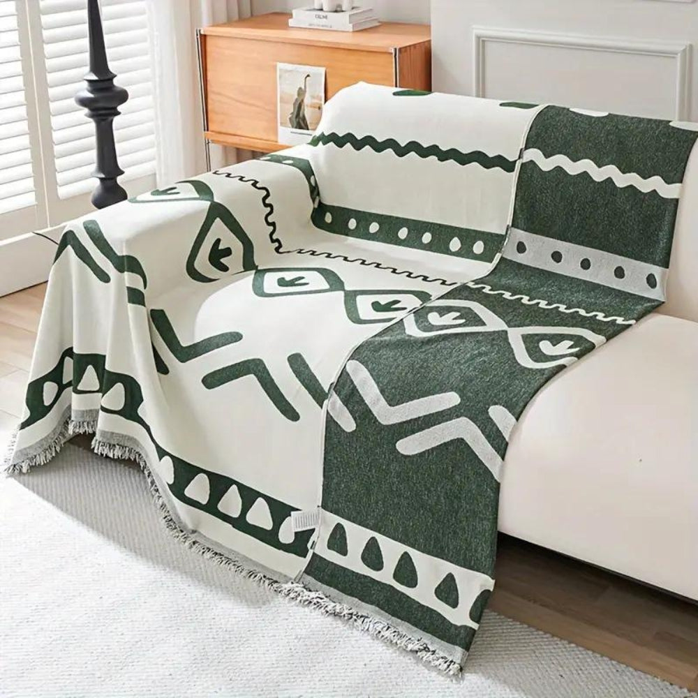 Bohemian Reversible Couch Cover