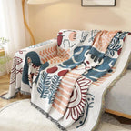 Tassel Tide All-Season Couch Cover