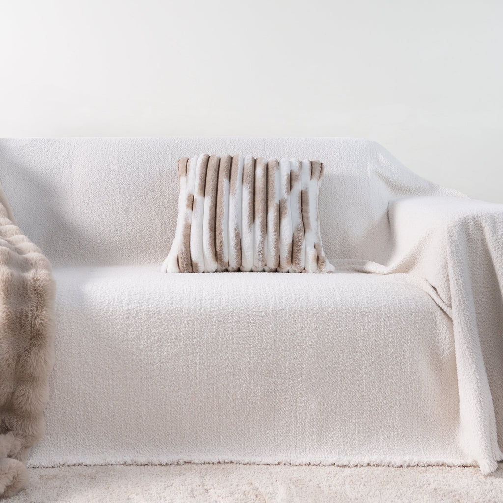 Faux Fur Throw Pillow Cover - Limited Time Offer