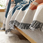 Tassel Tide All-Season Couch Cover