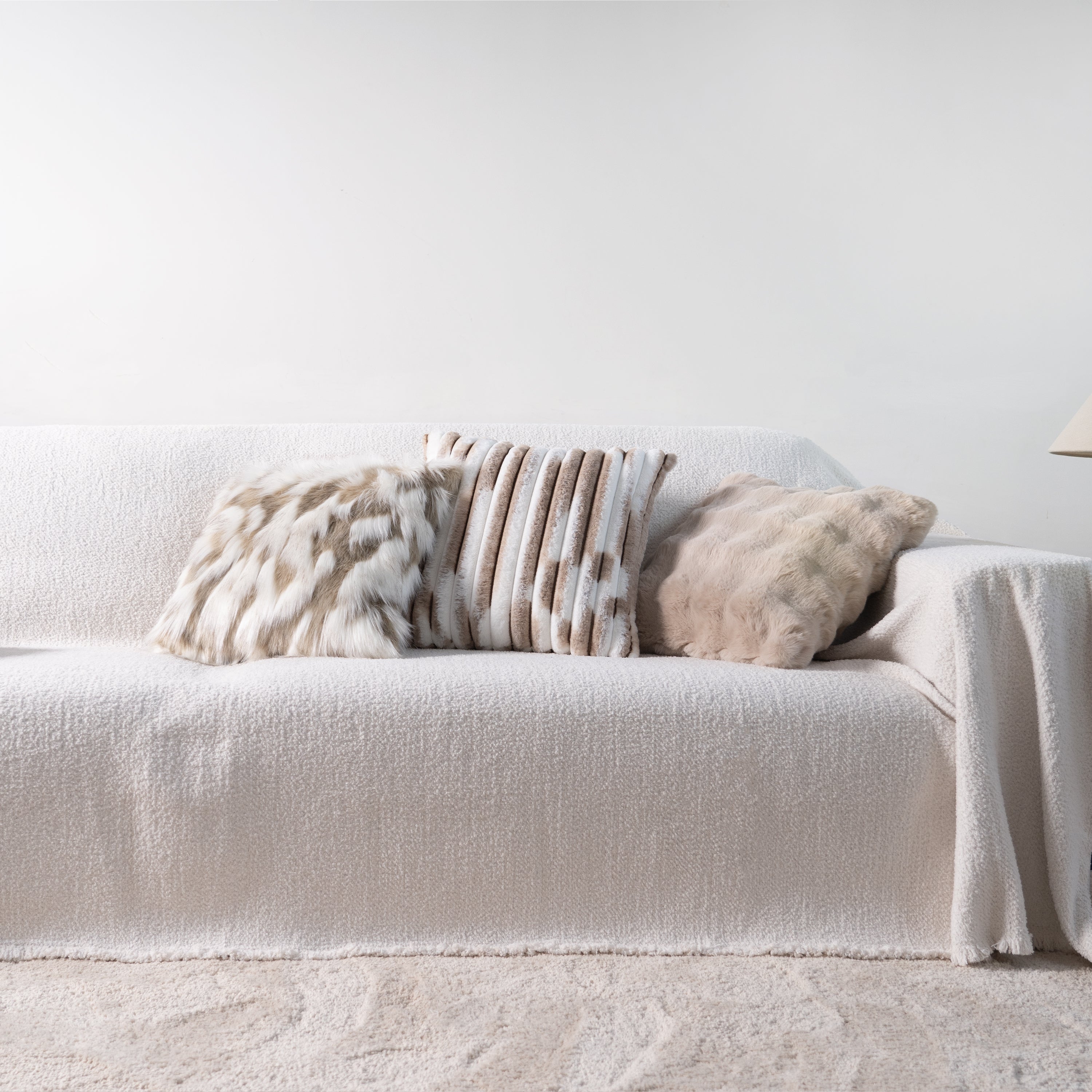 Faux Fur Pillow Cover Set - Bundle Saving