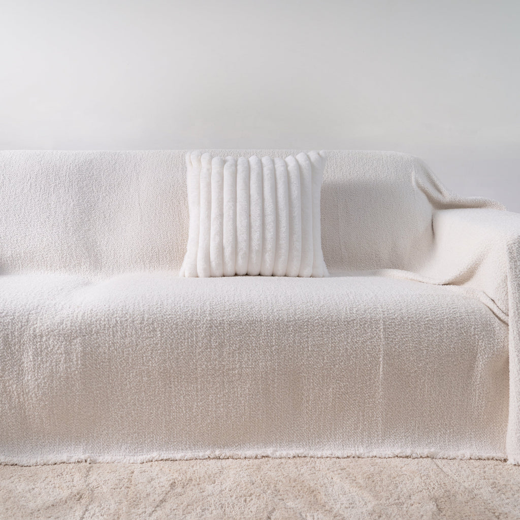 Faux Fur Throw Pillow Cover - Limited Time Offer