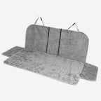 Waterproof Striped Chenille Pet Car Seat Protector Cover-Road Safer