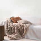 Faux Fur Throw Pillow Cover - Limited Time Offer