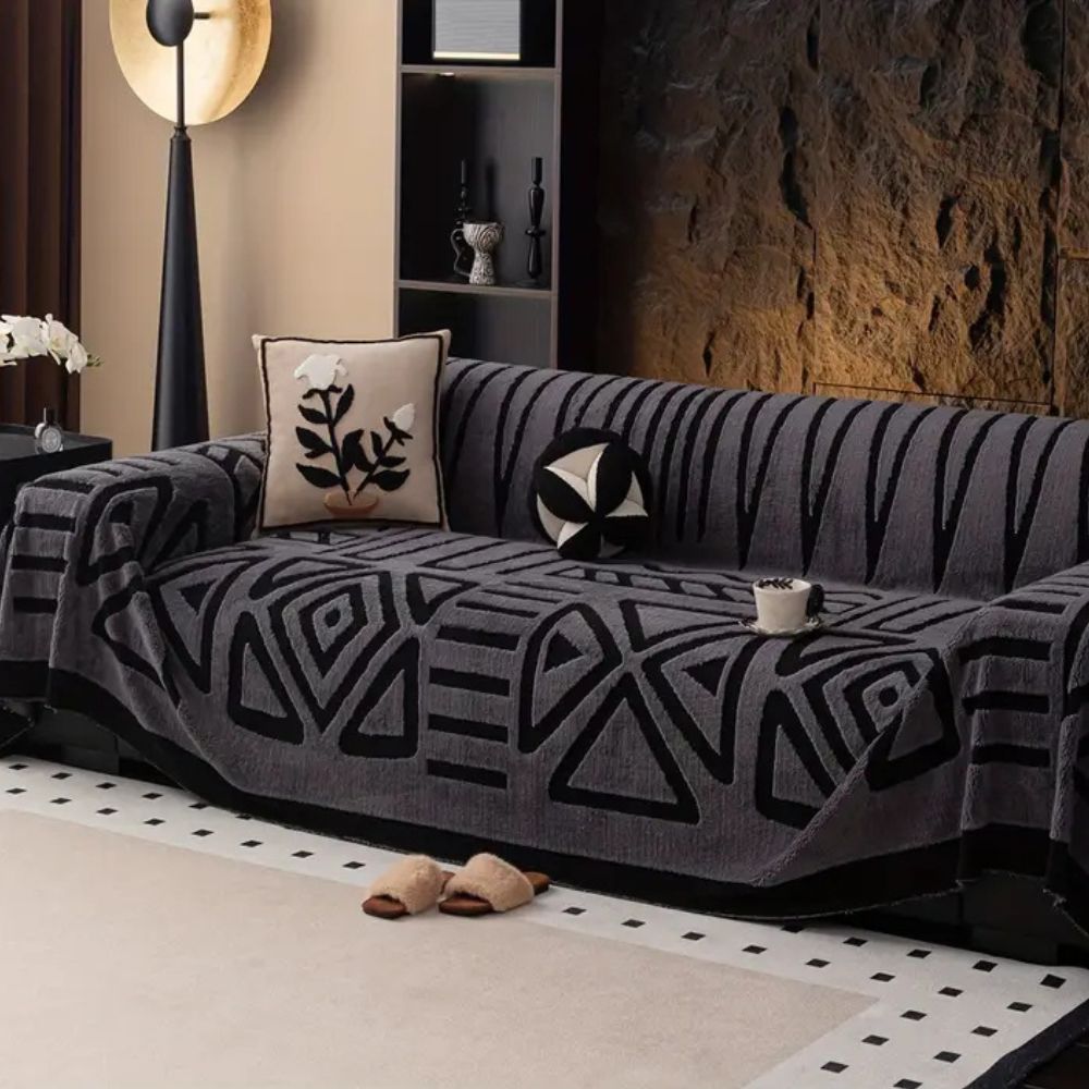Luxury Urban Maze Couch Cover