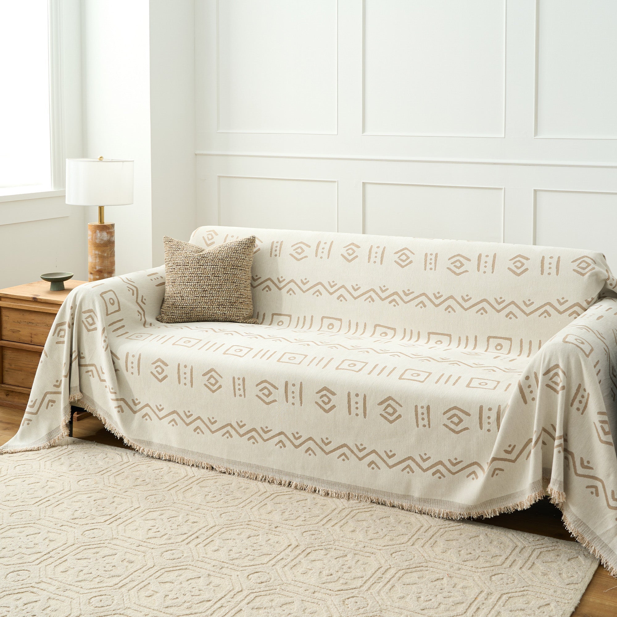Nomad Pattern Reversible Comfort Sofa / Couch Cover - Limited Time Offer