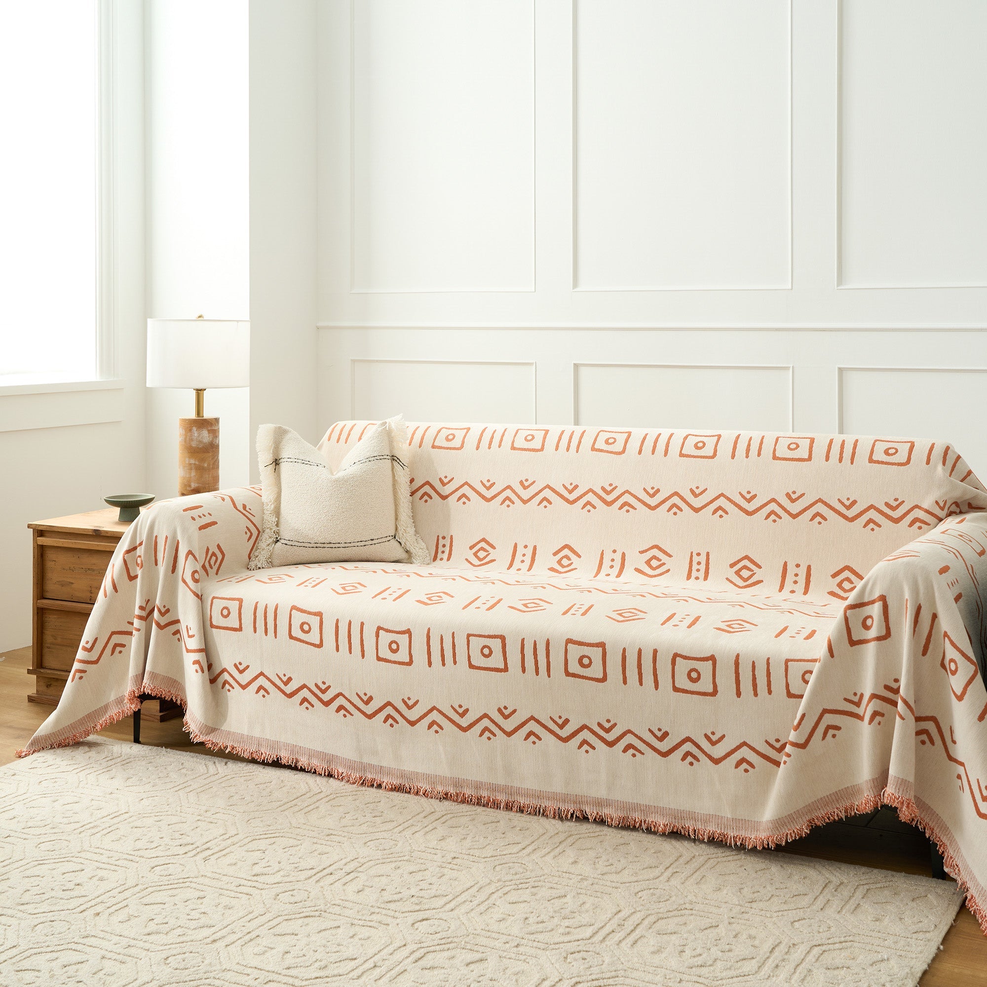 Nomad Pattern Reversible Comfort Sofa / Couch Cover - Limited Time Offer