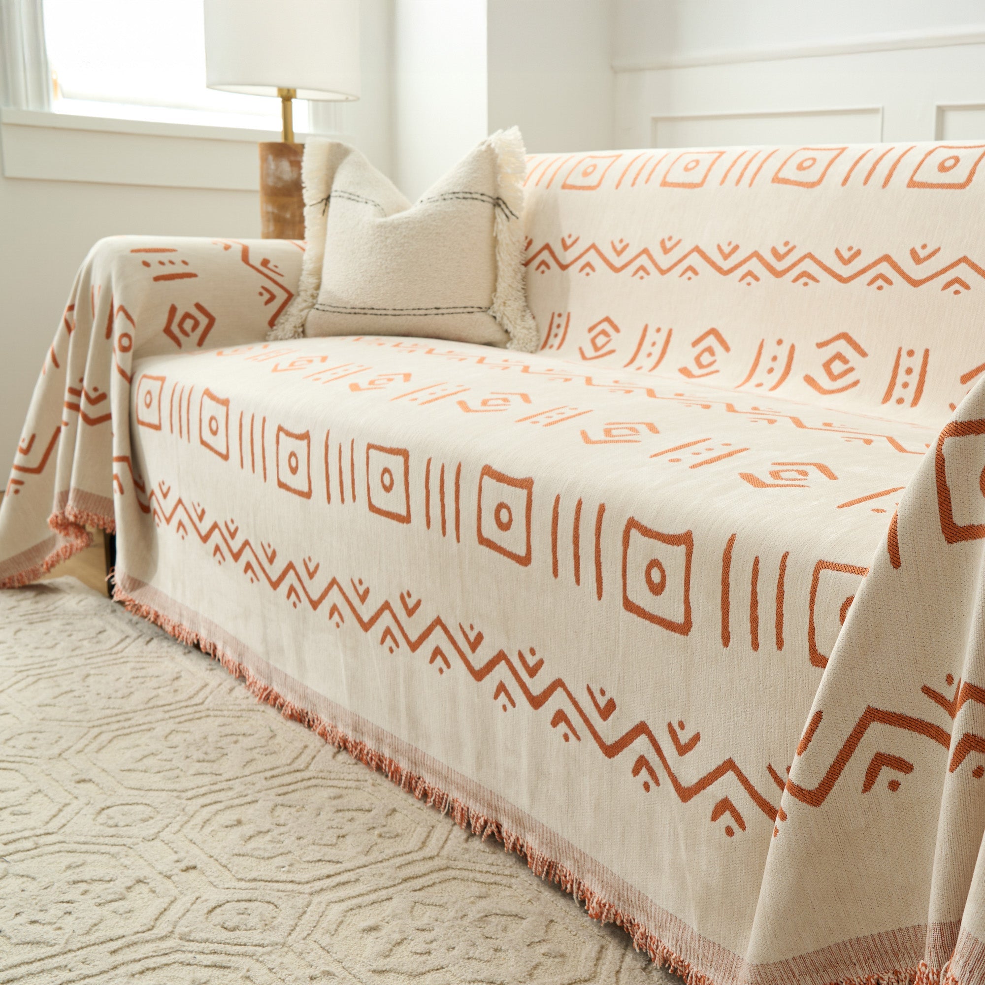 Nomad Pattern Reversible Comfort Sofa / Couch Cover - Limited Time Offer