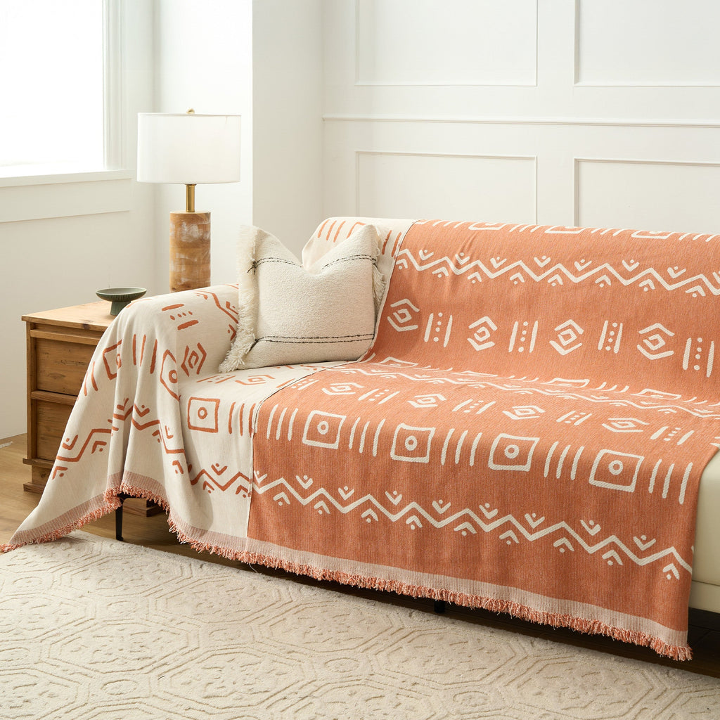 Nomad Pattern Reversible Comfort Sofa / Couch Cover - Limited Time Offer