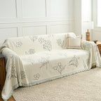 Cozy Winter Florals Sofa Cover - Limited Time Offer