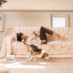 Reversible Curve Pattern Sofa / Couch Cover - Limited Time Offer