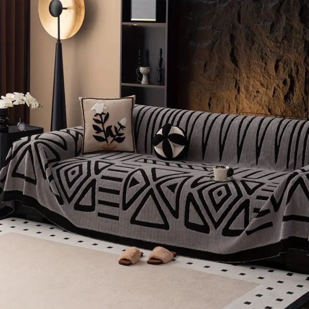 Luxury Urban Maze Couch Cover