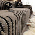 Heritage Plush Tufted Couch Cover