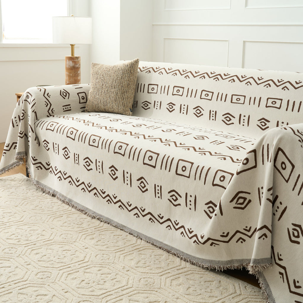 Nomad Pattern Reversible Comfort Sofa / Couch Cover - Limited Time Offer