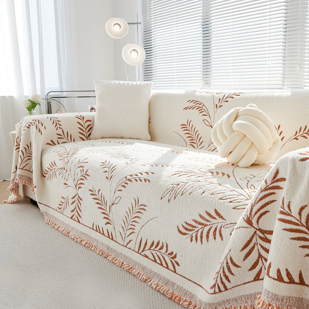 Cozy Winter Botanicals Sofa/Couch Cover -Limited Time Offer