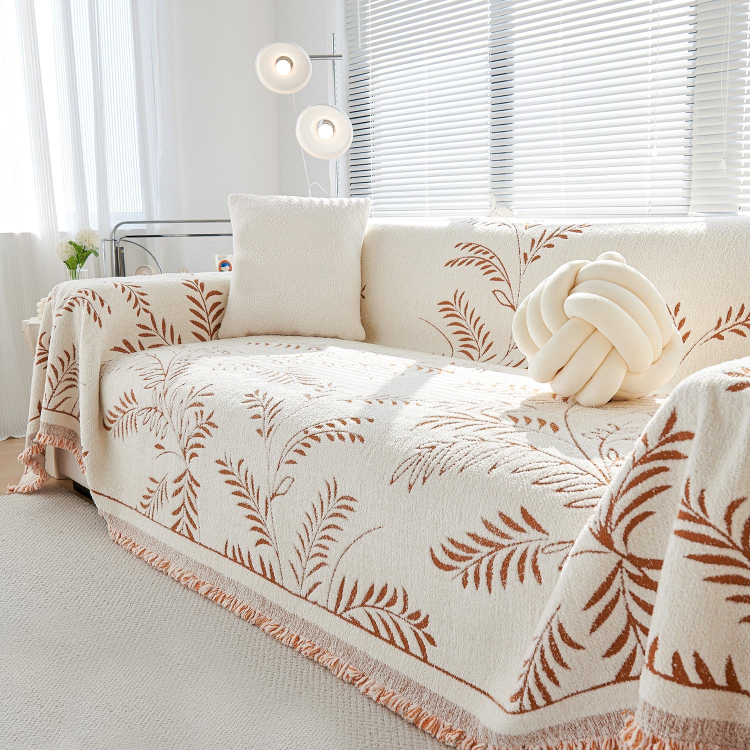 Cozy Winter Botanicals Sofa/Couch Cover -Limited Time Offer