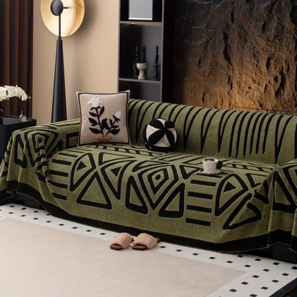Luxury Urban Maze Couch Cover