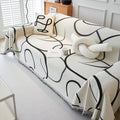 Curve Patterned Sofa / Couch Cover - Limited Time Offer