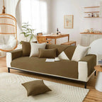 Herringbone Chenille Fabric Waterproof & Antifouling Sofa Covers