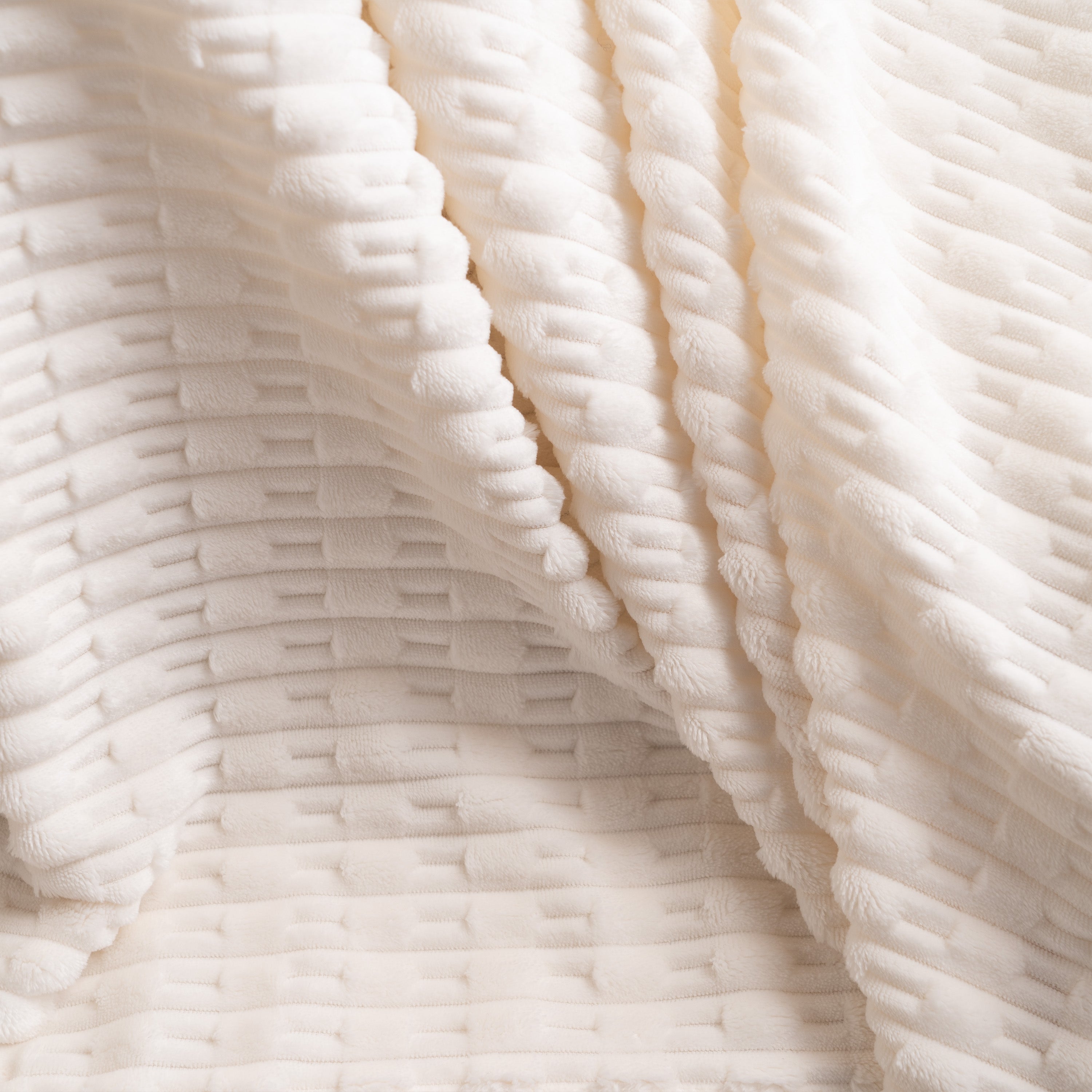 Warm Faux Fur Throw Blanket