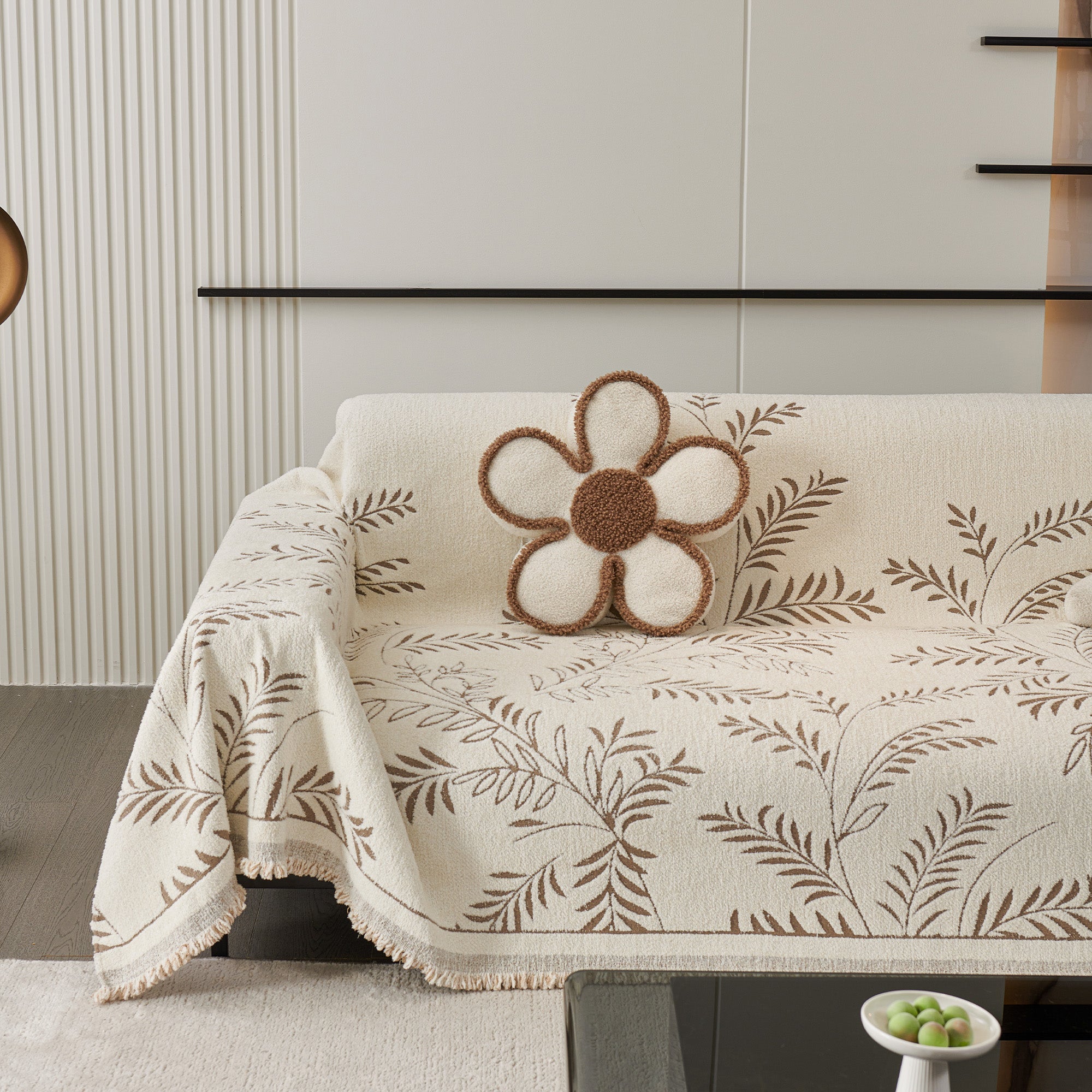 Cozy Winter Botanicals Sofa/Couch Cover -Limited Time Offer