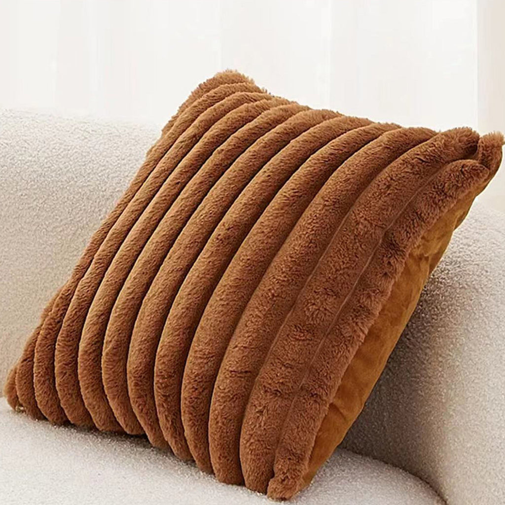 Faux Fur Throw Pillow Cover - Limited Time Offer