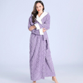 Plush Long Hooded Robe
