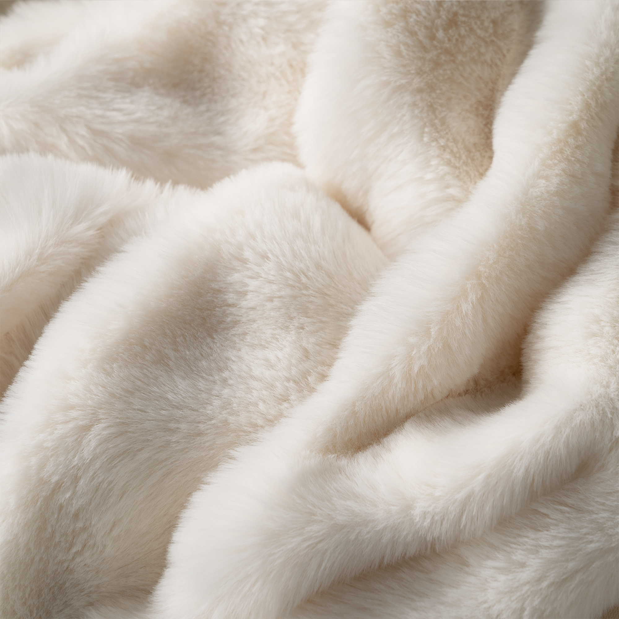 Plush Faux Rabbit Fur Sofa Cover - Limited Time Offer