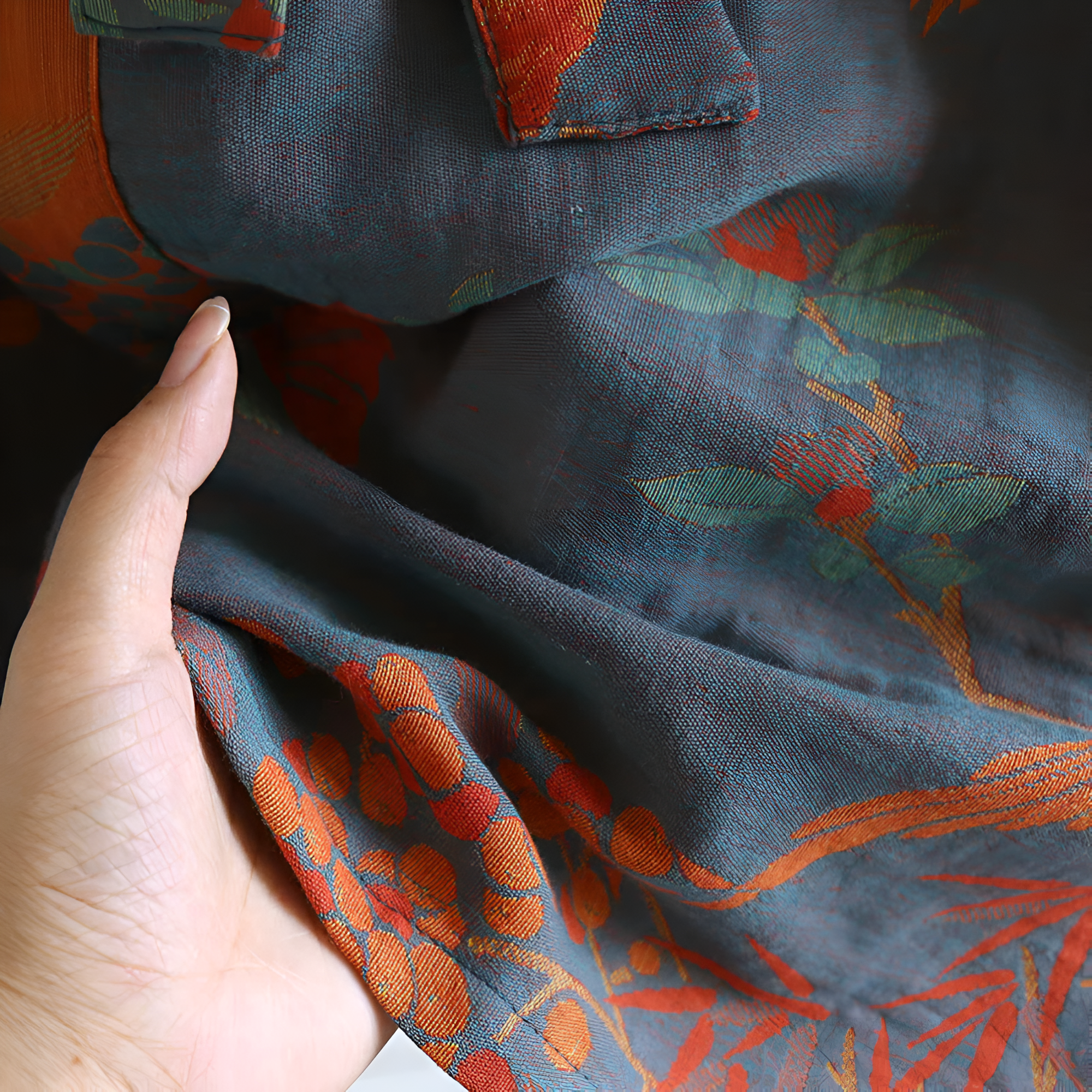 VintageLoom – Ademend Katoenen Wafelbadjas met Tijdloze Retro Charme