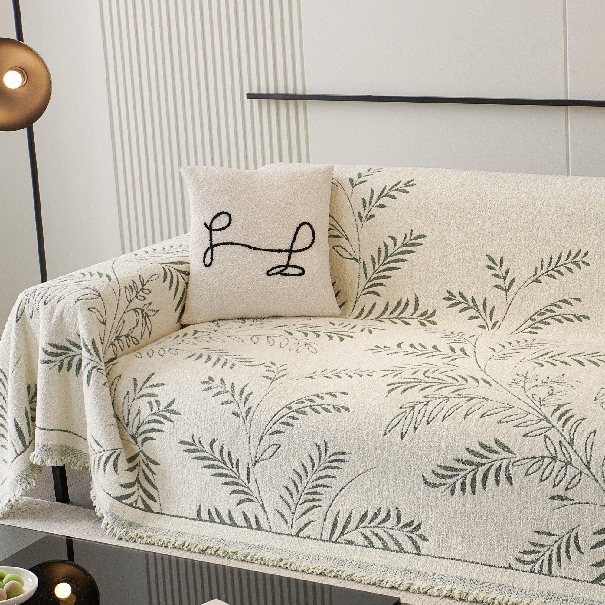 Cozy Winter Botanicals Sofa/Couch Cover -Limited Time Offer
