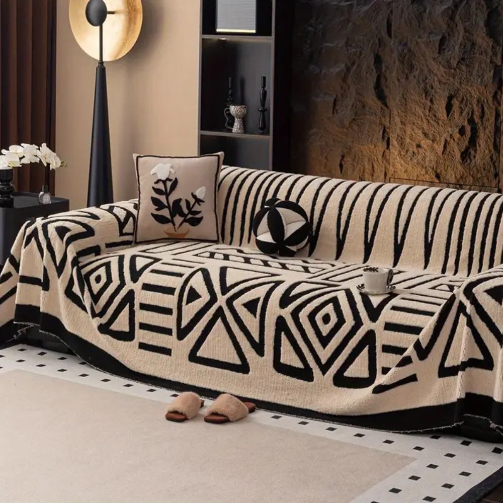 Luxury Urban Maze Couch Cover