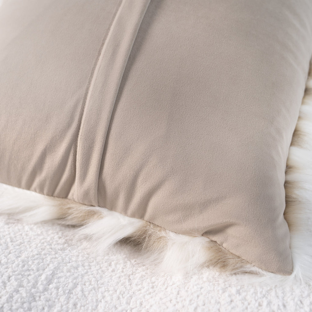 Faux Fur Throw Pillow Cover - Limited Time Offer