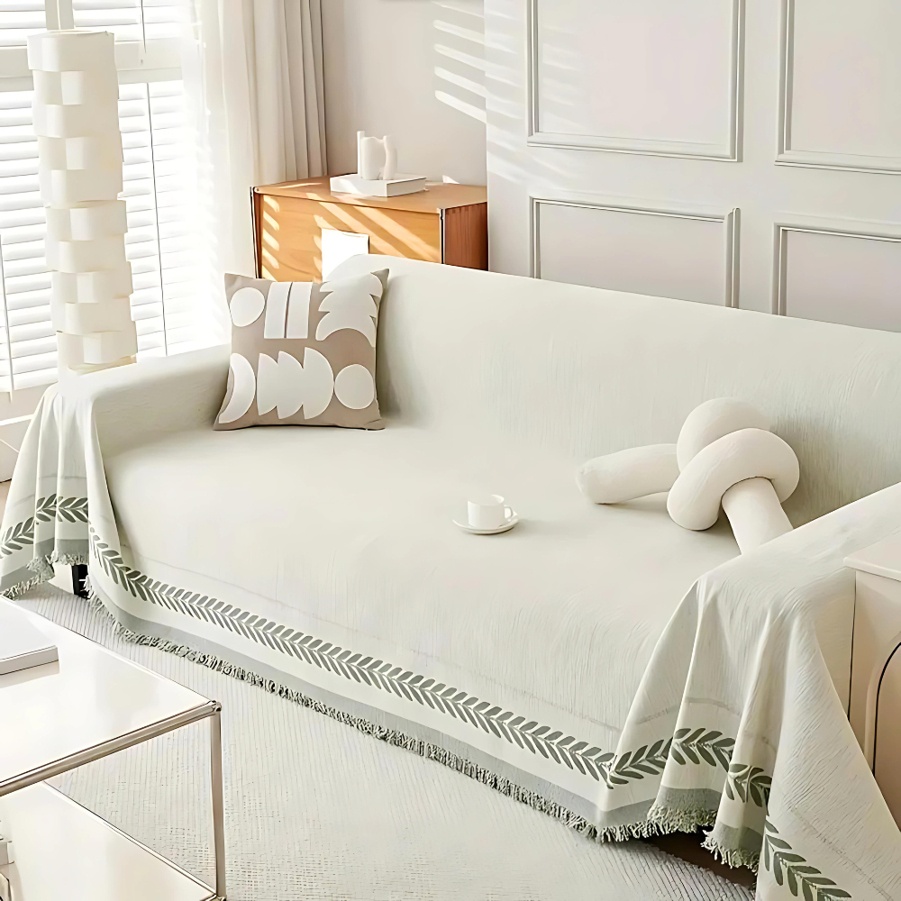 Serene Oasis Couch Cover