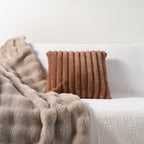 Faux Fur Throw Pillow Cover - Limited Time Offer