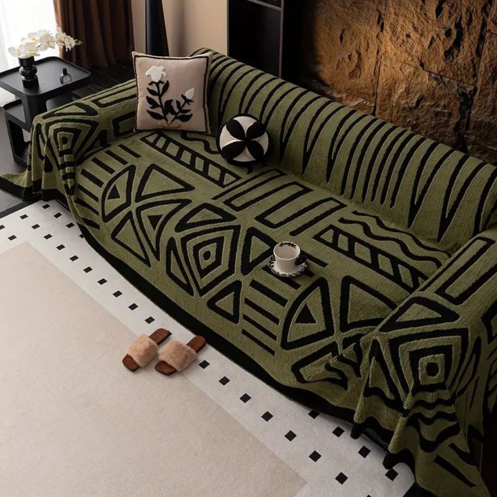 Luxury Urban Maze Couch Cover