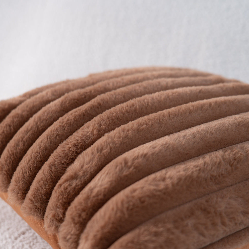 Faux Fur Throw Pillow Cover - Limited Time Offer
