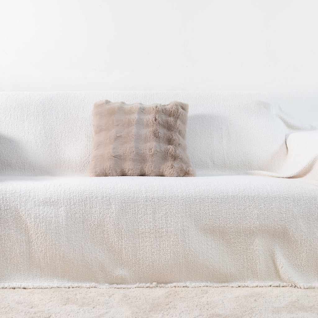 Faux Fur Throw Pillow Cover - Limited Time Offer