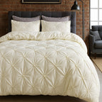 Amore Luxury Pinch Pleat Quilt Cover Set