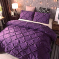 Amore Luxury Pinch Pleat Quilt Cover Set