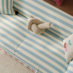 Atelier Pastel Striped Couch Cover