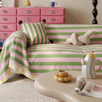 Atelier Pastel Striped Couch Cover